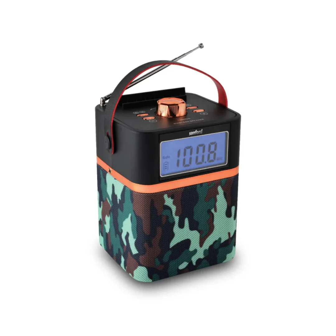 Sanford Rechargeable Portable Speaker 12000 PMPO Bluetooth SF2212PS