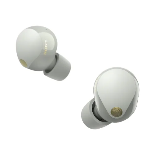Sony Wireless Noise Cancelling Earbuds Headphones WF-1000XM5 Silver