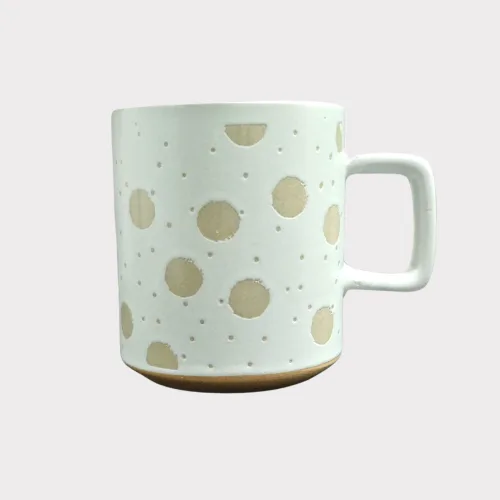 Soul Sips Moon Thread 400ML Ceramic Mugs Set of 6