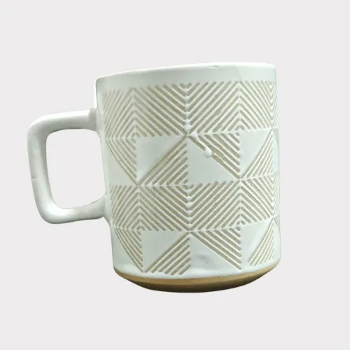 Soul Sips Moon Thread 400ML Ceramic Mugs Set of 6