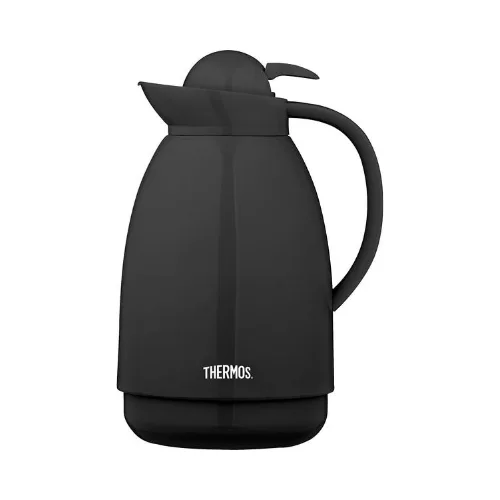Thermos Patio Glass Vacuum Carafe 1L Black