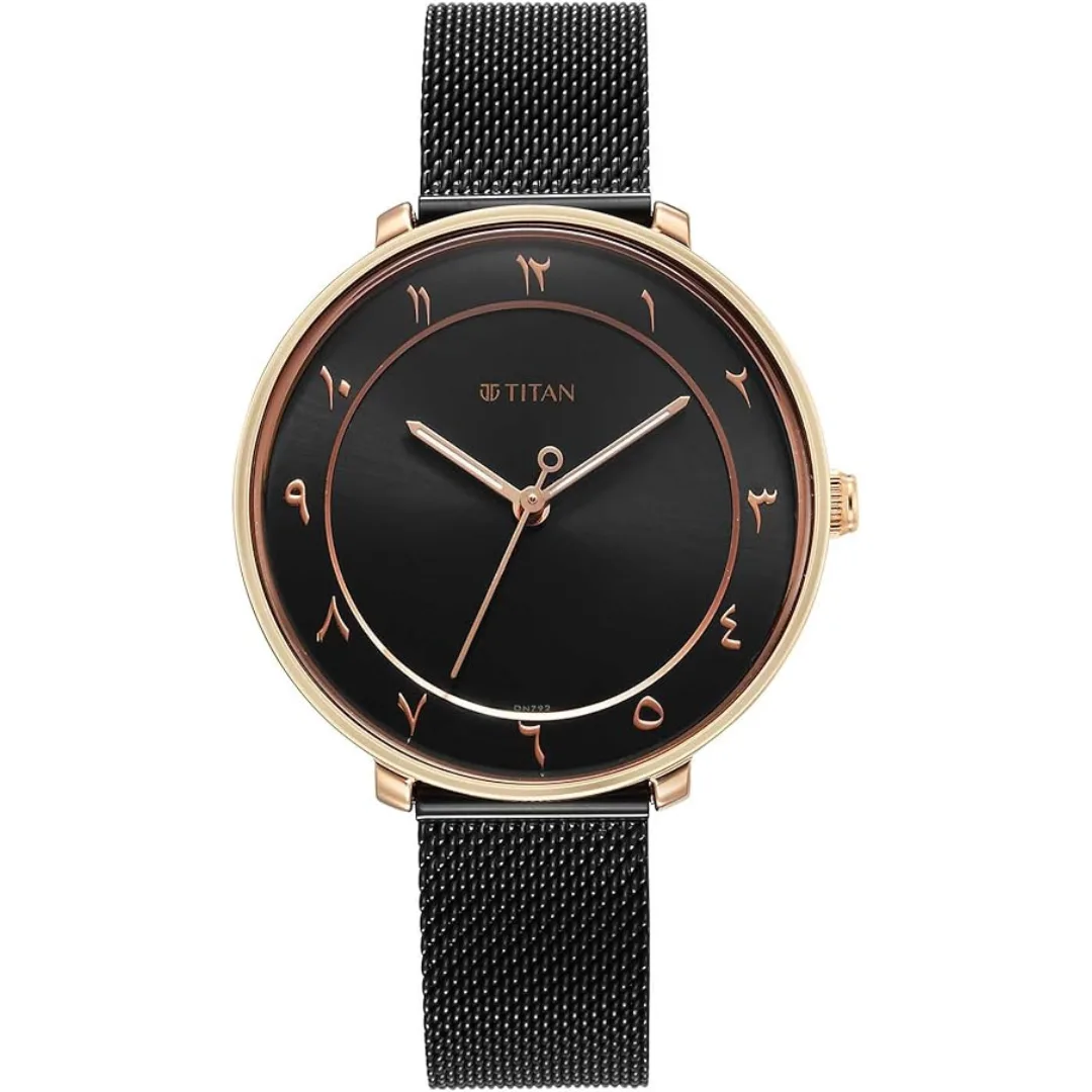 Titan IBD Marhaba Ladies Black Dial Watch | Elegant Women's Watch in Kenya