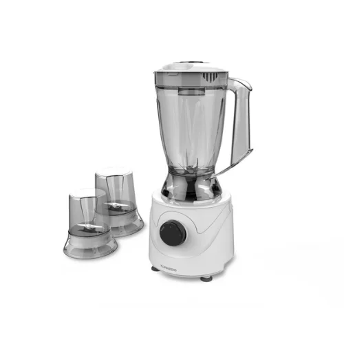 TORNADO Electric Blender 400 Watt,1.5 Liter, 2 Mills, White BL400/2-WHITE