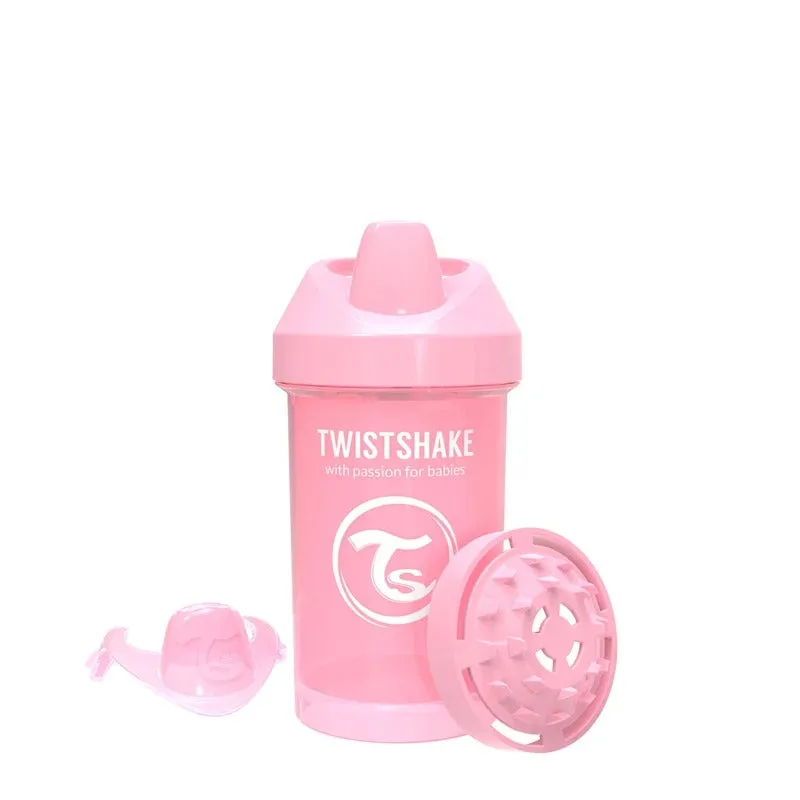 Twistshake Crawler Cup 300ml 8+ Pastel Pink-78273