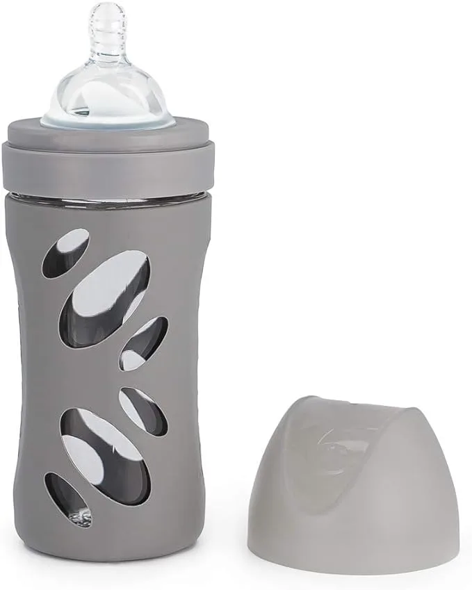 Twistshake Anti-Colic Glass Bottle 260ml Pastel Grey-78679
