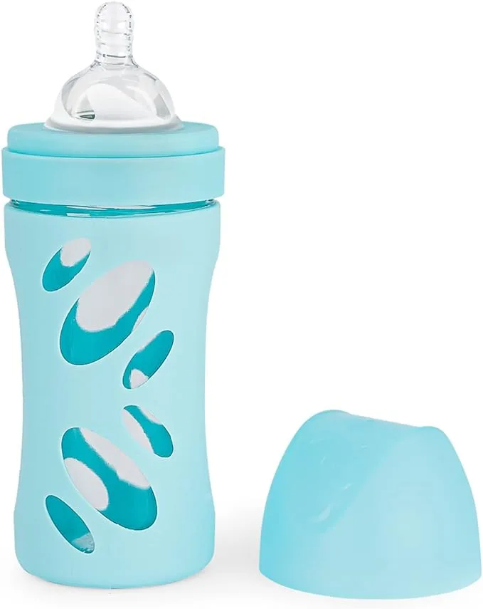 Twistshake Anti-Colic Glass Bottle 260ml Pastel Blue-78583