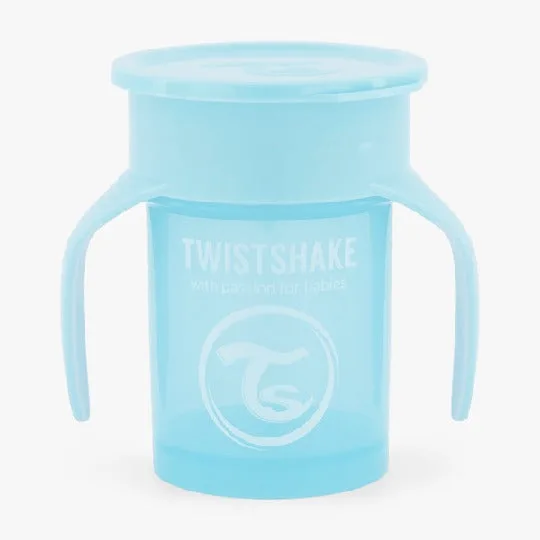 Twistshake 360cup 6+m Pastel Blue-78929