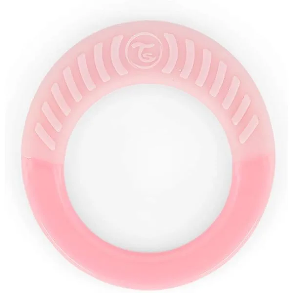 Twistshake Teether 1+m PastePink-78239