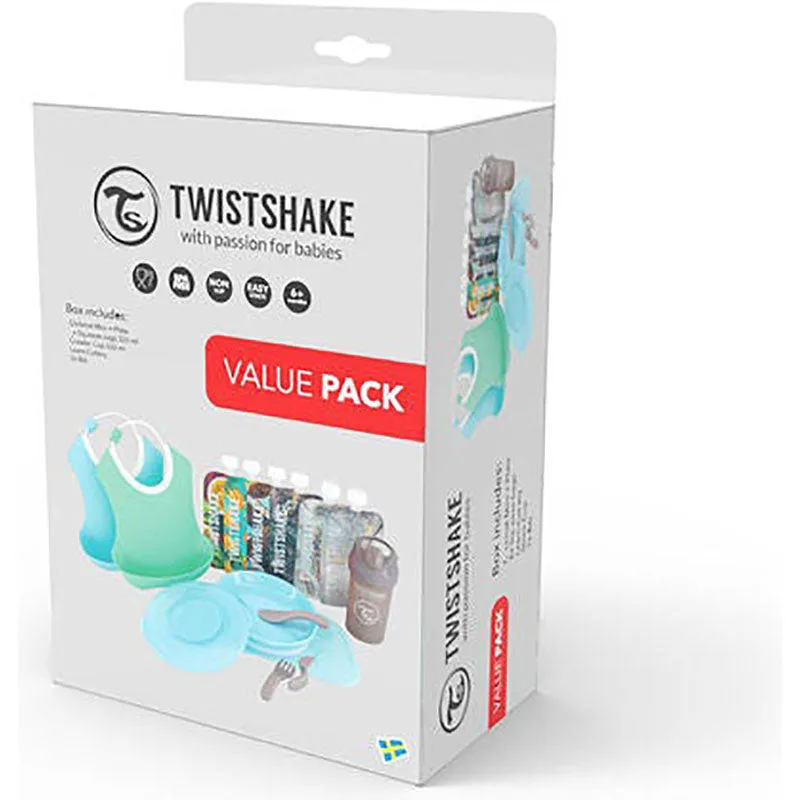 Twistshake Tableware Bundle Boy 6+m-78817