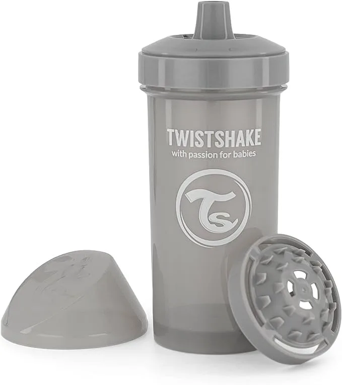 Twistshake Kid Cup 360ml 12+m Pastel -Grey-78284