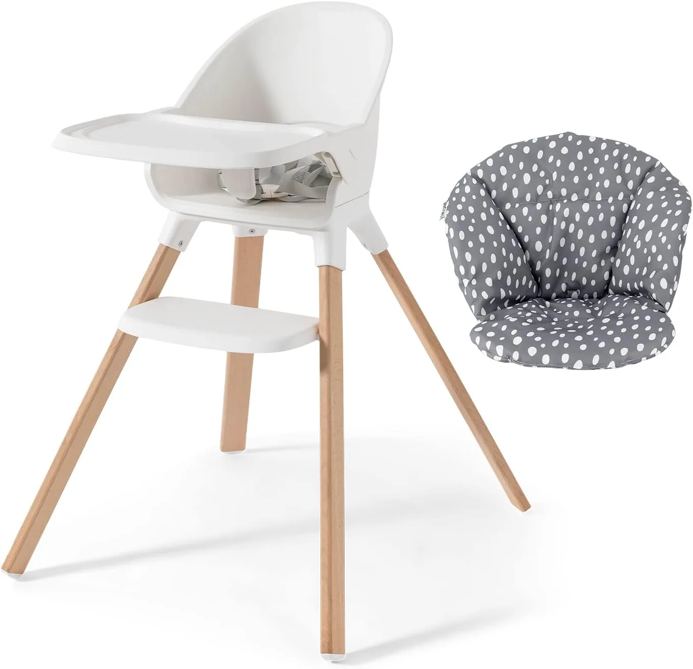 Twistshake Highchair White-78926