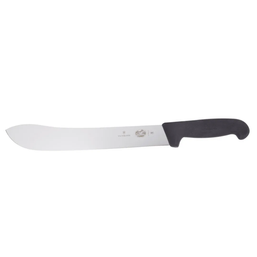 Victorinox Fibrox Butcher's Knife 10 Inch Wide Tip Black 5.7403.25