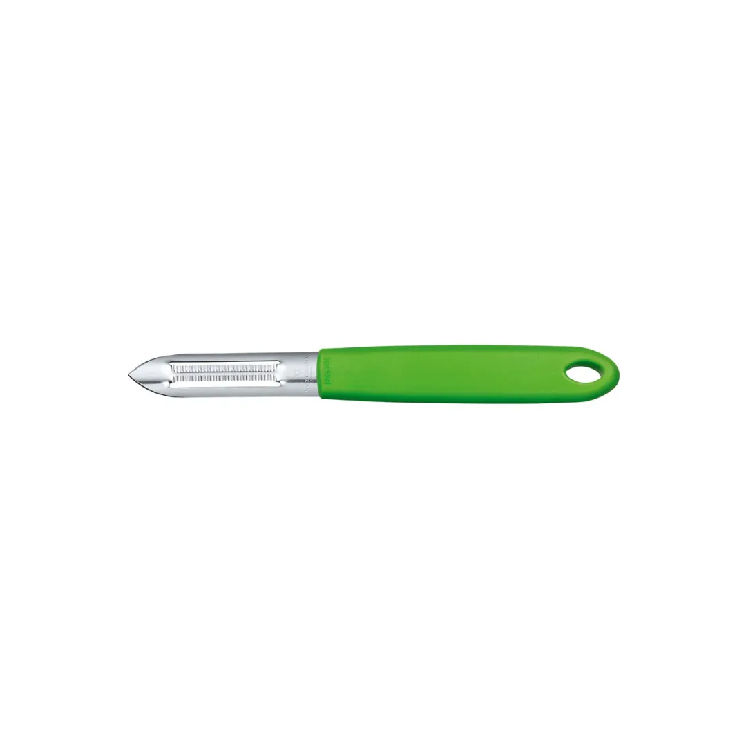 Victorinox Potato Peeler Double Serrated Edge Green 7.6077.4