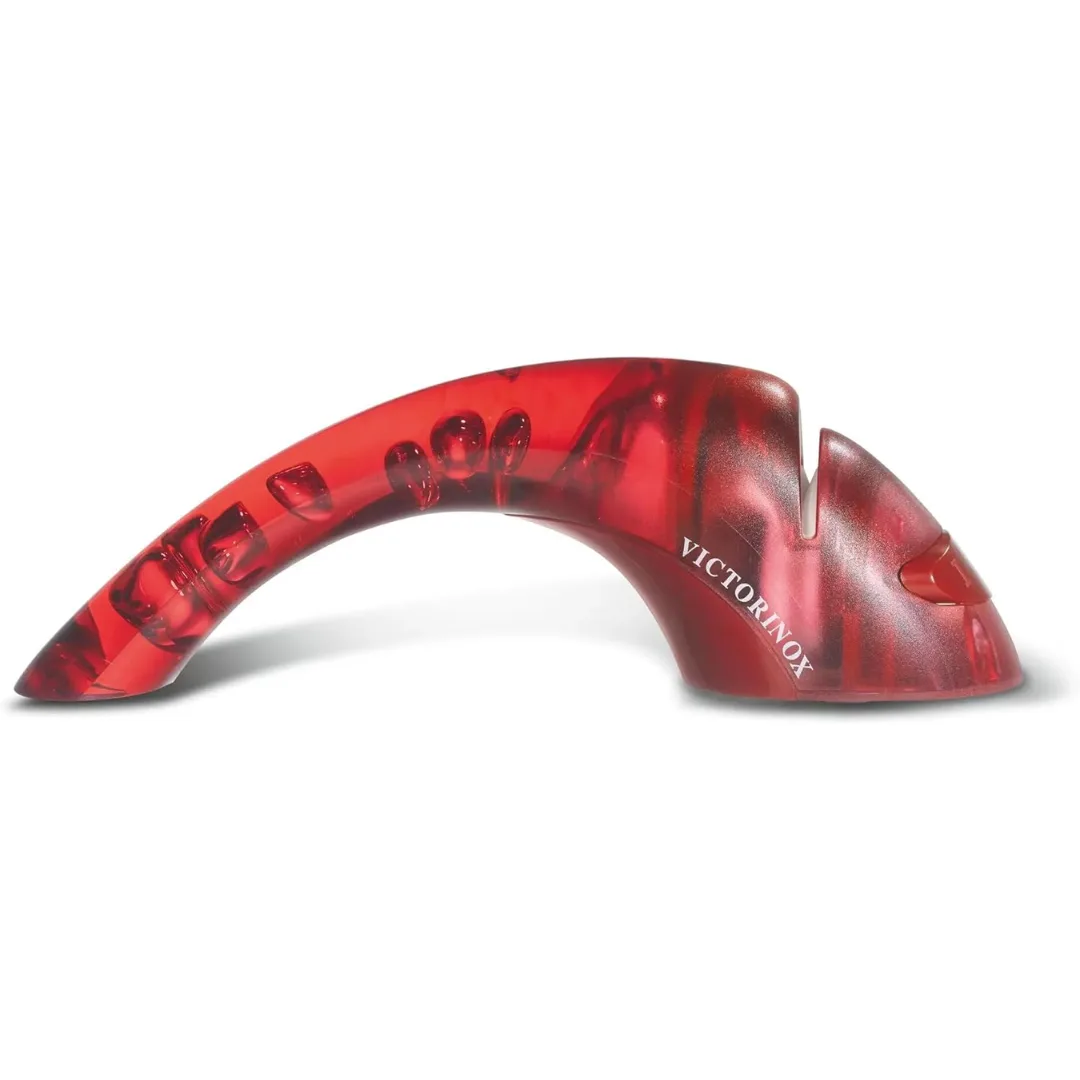 Victorinox Knife Sharpener with Ceramic Rolls Red 7.8721