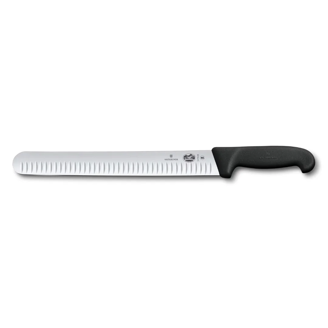 Victorinox Fibrox Slicing Larding Knife 12 Inch Wavy Edge 5.4233.30