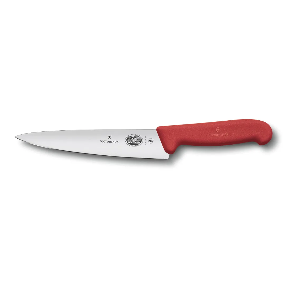 Victorinox Fibrox Pro Chef's Knife 8 Inch Red 5.2001.19