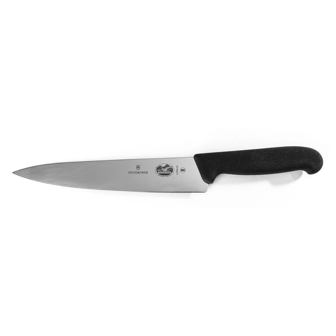 Victorinox Fibrox Pro Chef's Knife 9 Inch Black 5.2003.22
