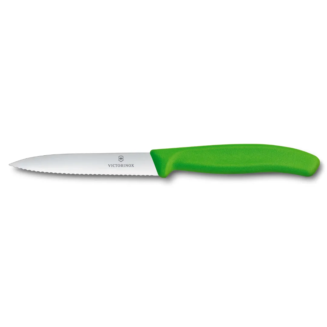 Victorinox Swiss Classic Paring Knife 10cm Green 6.7706.L114