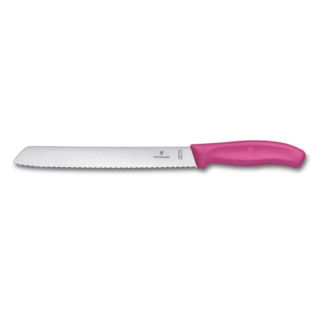 Victorinox Swiss Classic Bread Knife 8.25 Inch Pink 6.8636.21.L5B