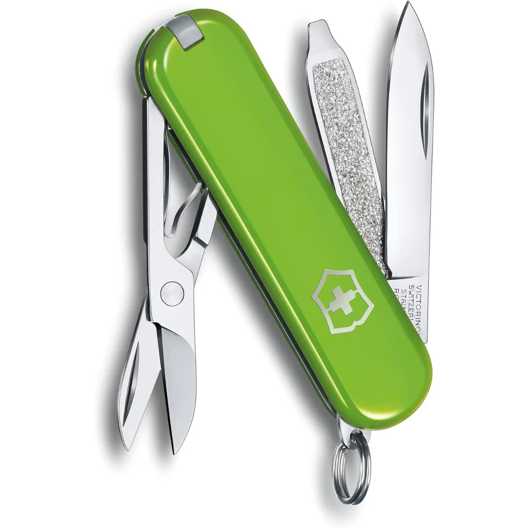 Victorinox Swiss Army Knife Classic SD 58mm Smashed Avocado 0.6223.43B1