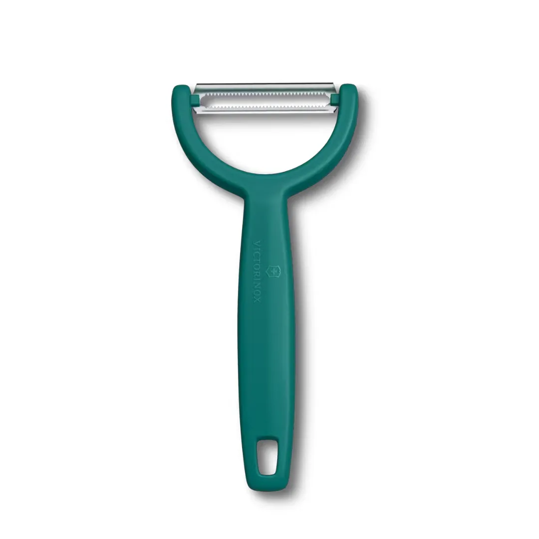 Victorinox Ypso Green Peeler Double Edge Serrated 6.0963.4