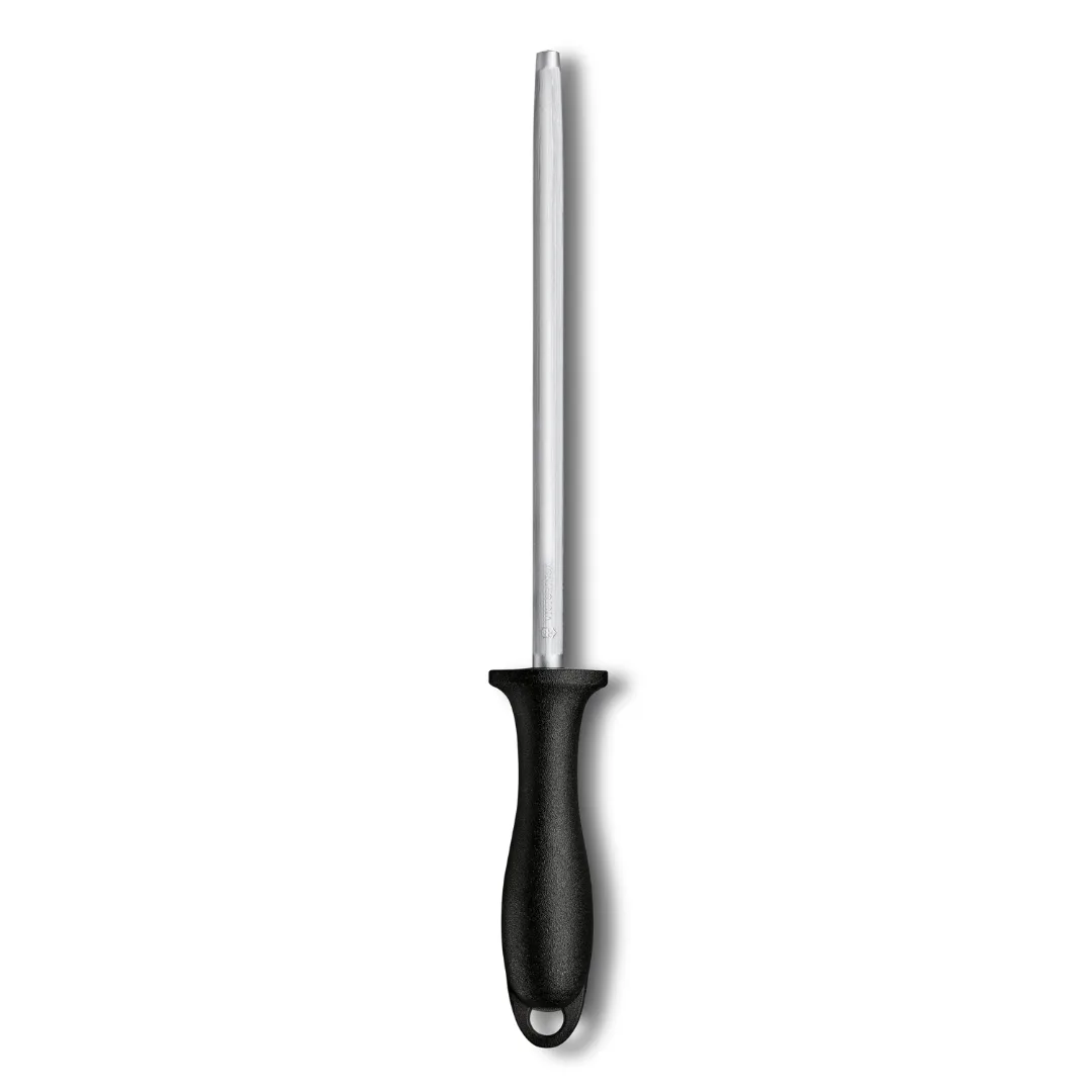 Victorinox Swiss Honing Steel 20cm Round Black 7.8014