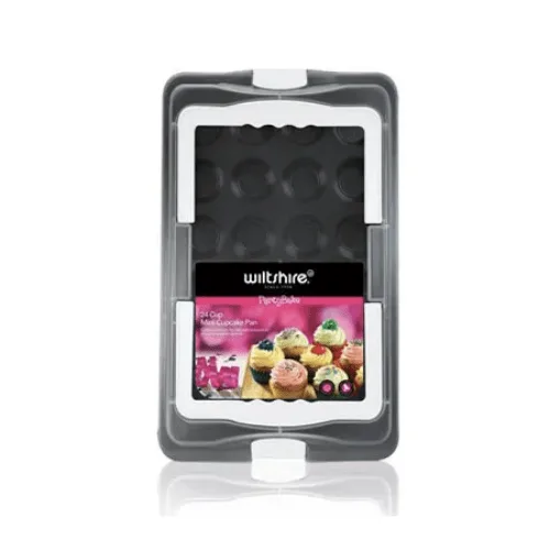 Wiltshire 24-Cup Cake Baking Tray with Lid &amp; Carry Handle 40133