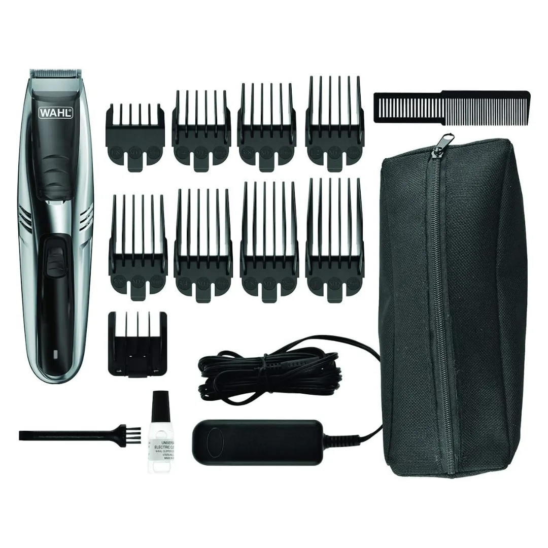 Wahl Vacuum Trimmer, Steel/Black 9870-027