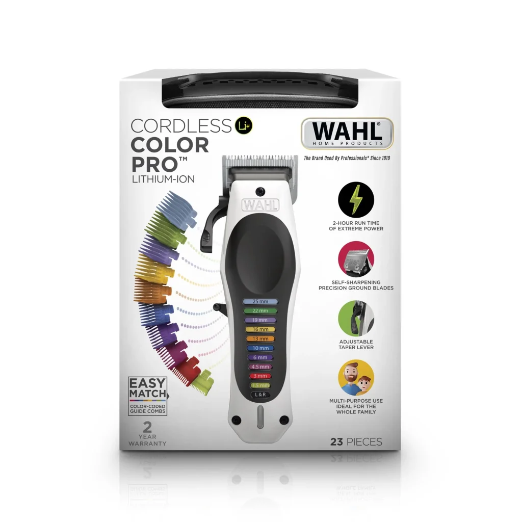WAHL COLOR PRO CLIPPER BLK/USB