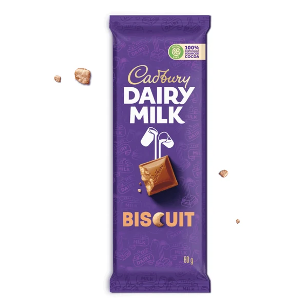 Cadbury Dairy Milk Biscuit 55Gx18