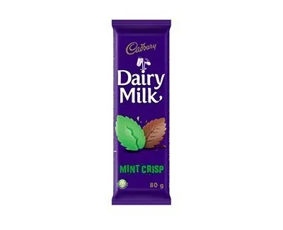 Mint Crisp Cadbury 80G X 24