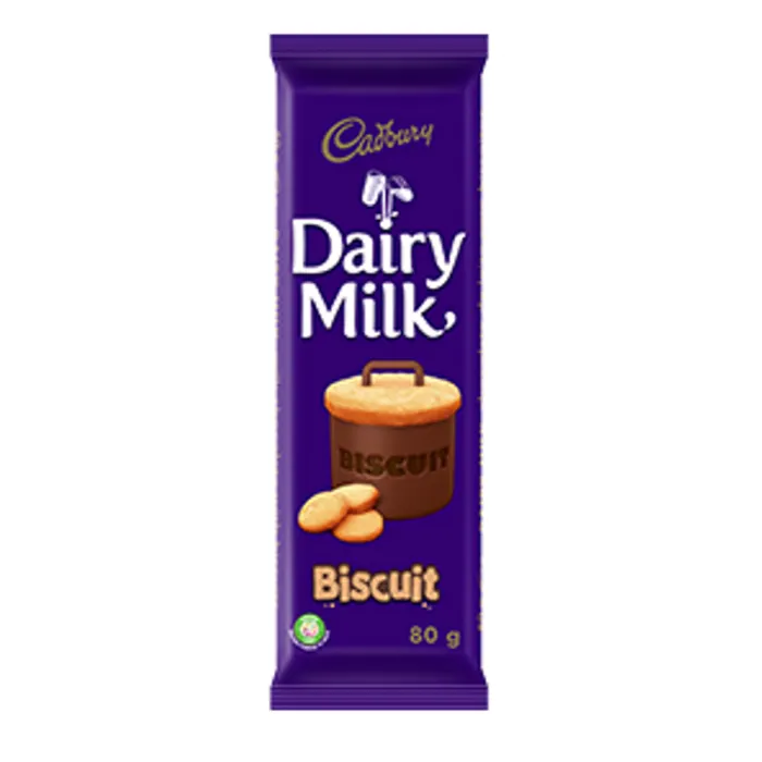 Cadbury Dairy Milk Biscuit 80G X 24