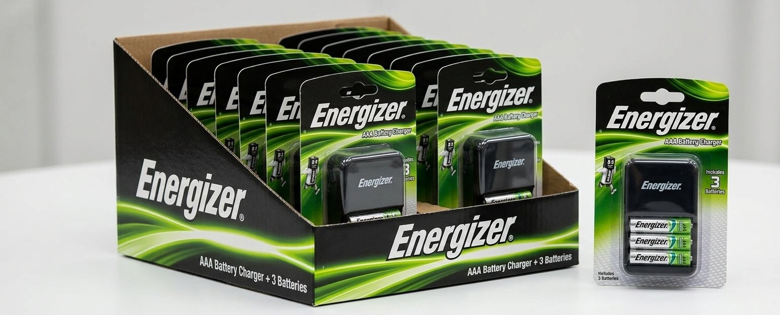 Energ battery charger AAA +3