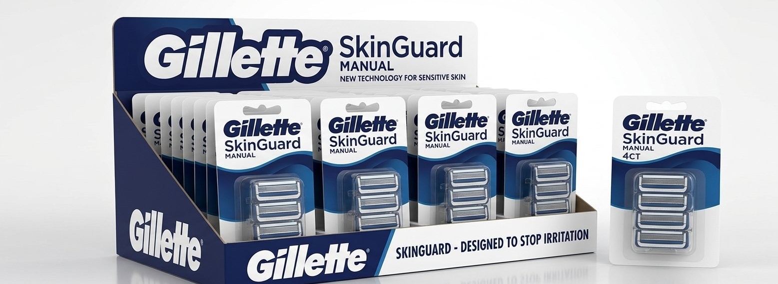GILLETTE SKINGUARD MANUAL 4CT
