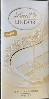 LINDT LINDOR WHITE 12X100GM