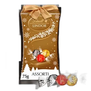 LINDOR ASSORTED PILLAR 75GM