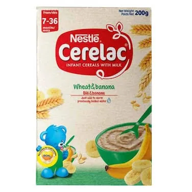 CERELAC WHEAT BANANA BIB 200G