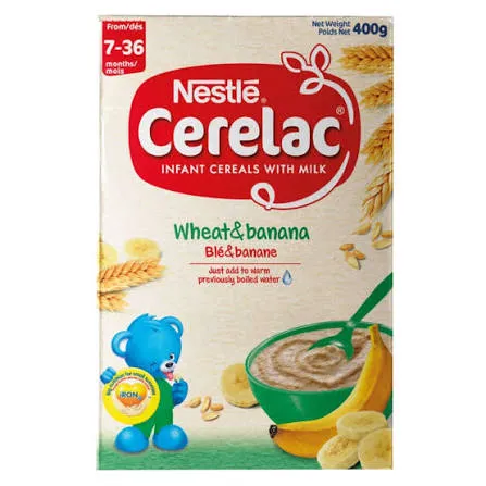 CERELAC WHEAT BANANA BIB 400G