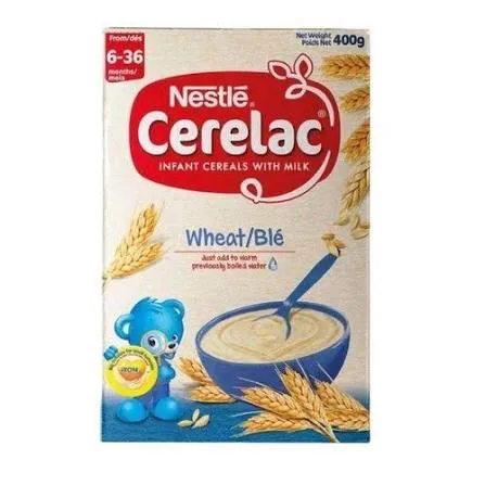 CERELAC WHEAT +3 FRUITS BIB 400G