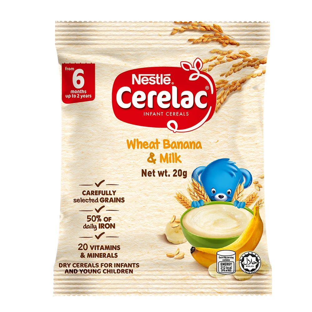 CERELAC WHEAT BANANA 50G