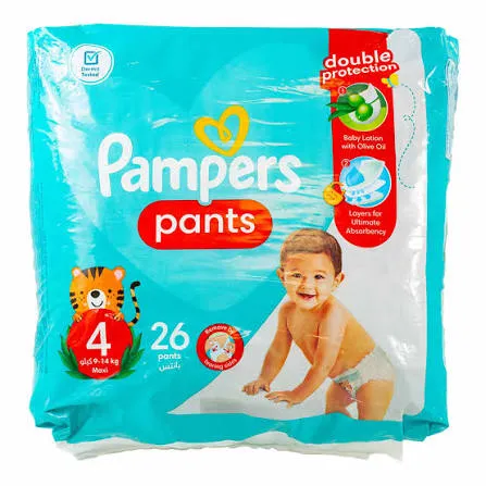 PAMPERS PANTS PC S4 MAXI