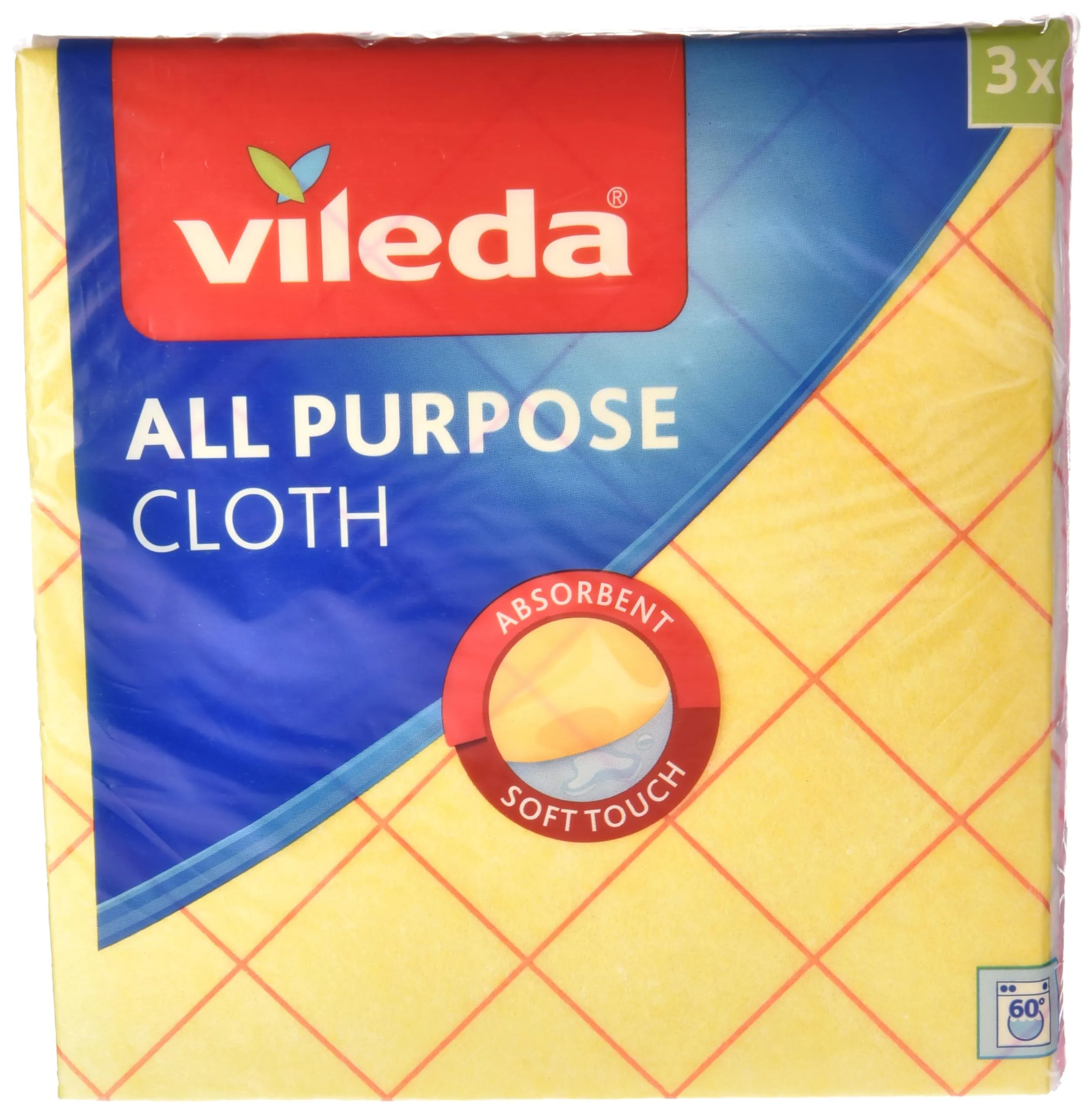 Vileda Allpurpose Cloth 3 pcs