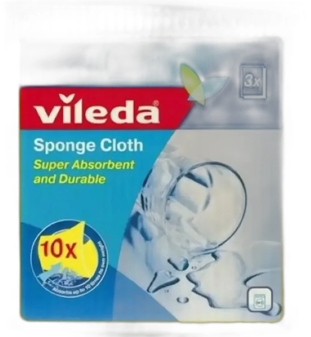Vileda Sponge Cloth 3 pcs