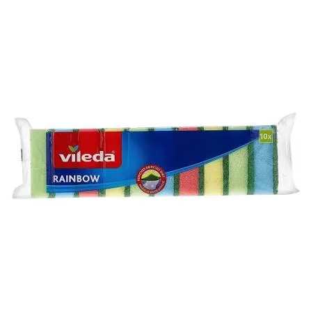 Vileda Rainbow Scourer 10 pcs