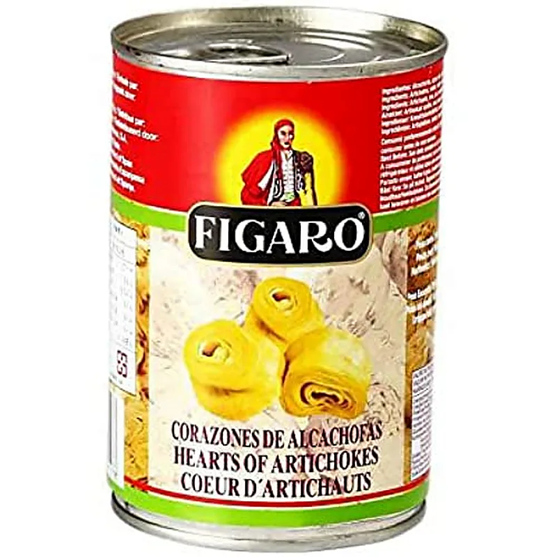 ARTICHOKE HEARTS 390GM FIGARO
