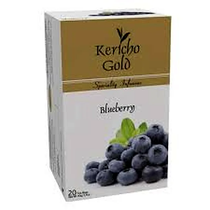 BLUEBERRY TEA BAGS 20'S K/GOLD
