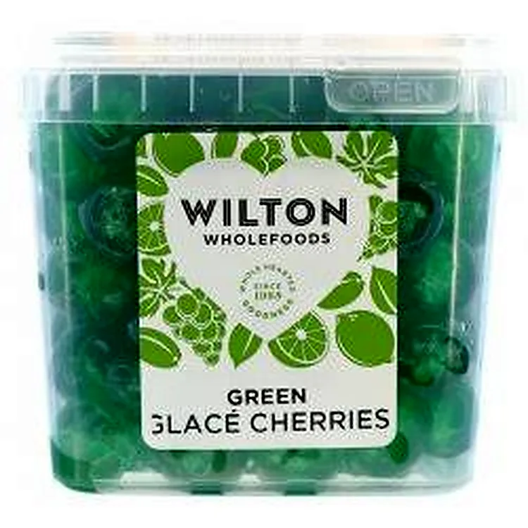 CHERRIES GLACE GREEN 1KG