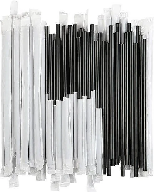 DRINKING STRAWS IN WRAPPED