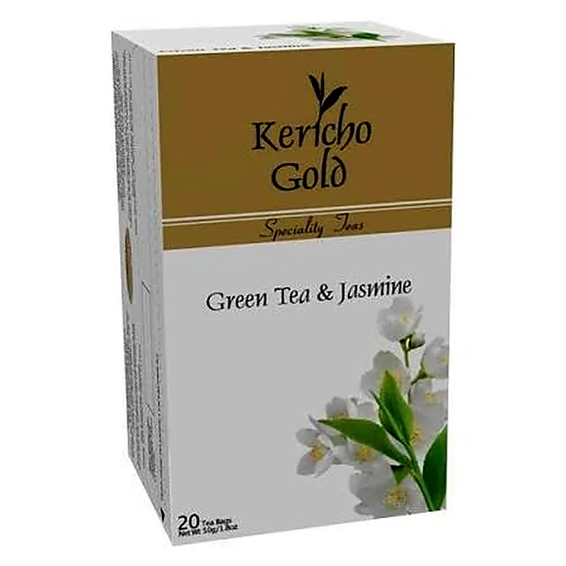 GREEN TEA & JASMINE 20'S K/GOLD
