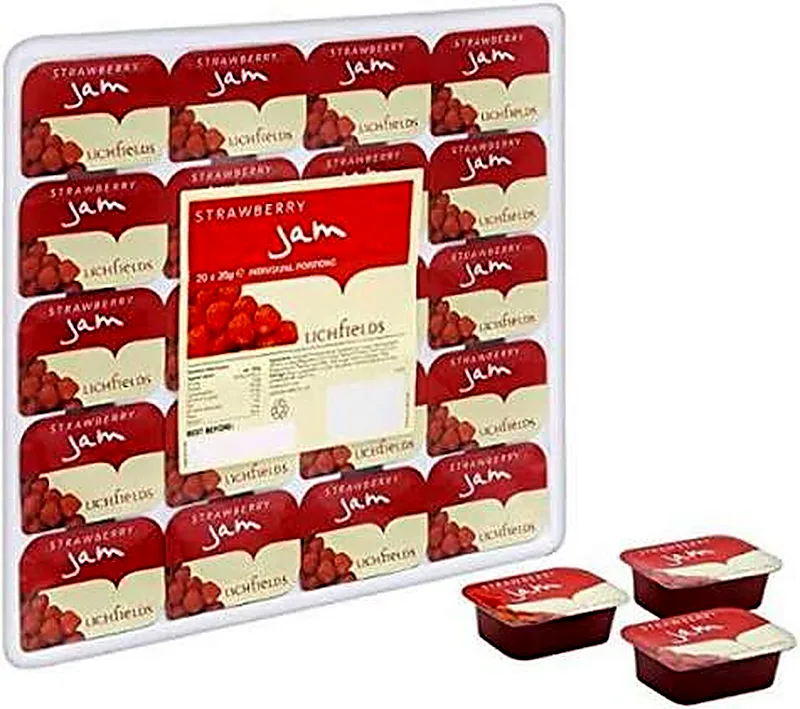MINI JAM STRAWBERRY 20G X100PCS